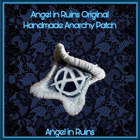 Angel in Ruins Accessories - Angel in Ruins Original Handmade Anarchy Patch